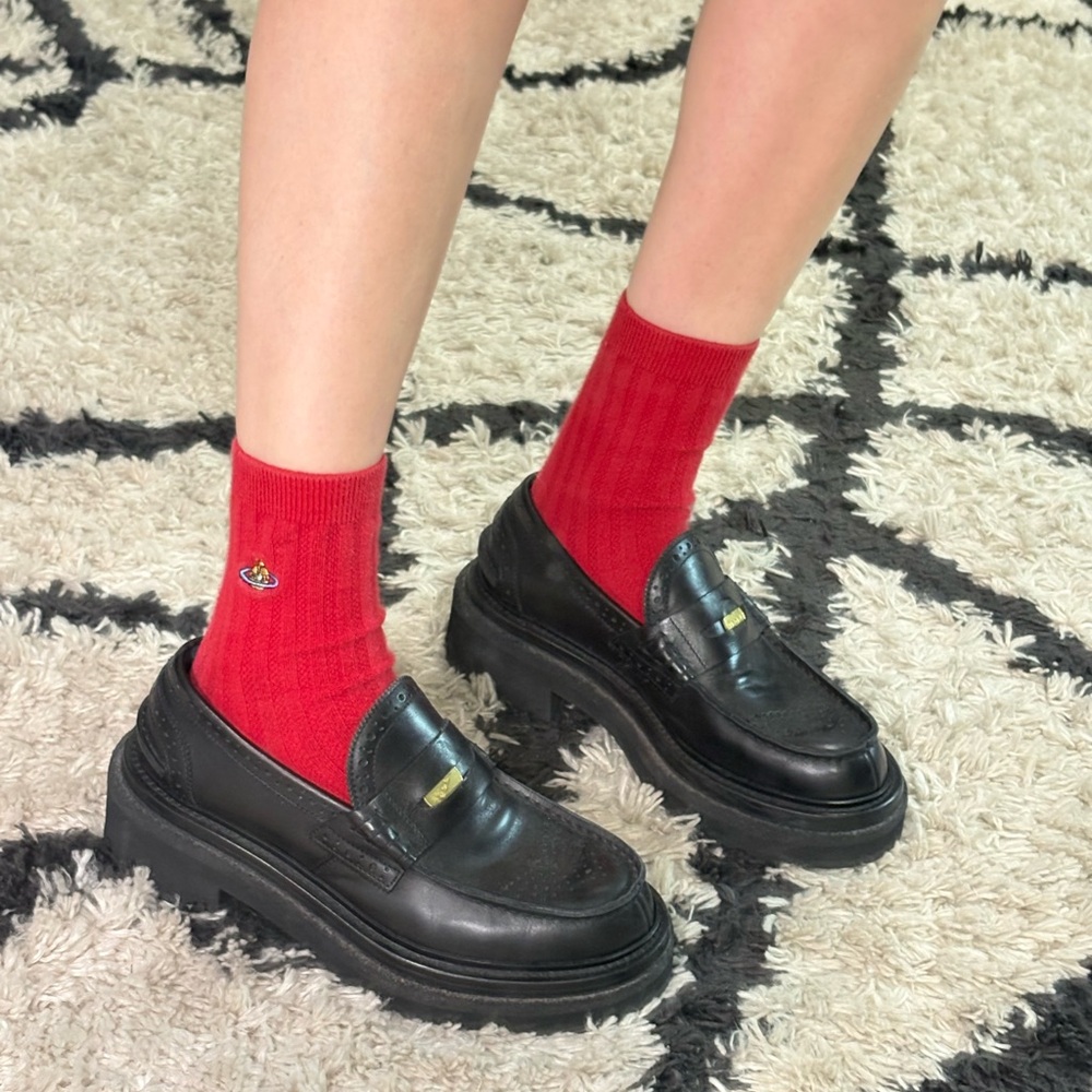 Sacai Penny Loafer Brogues size US 7